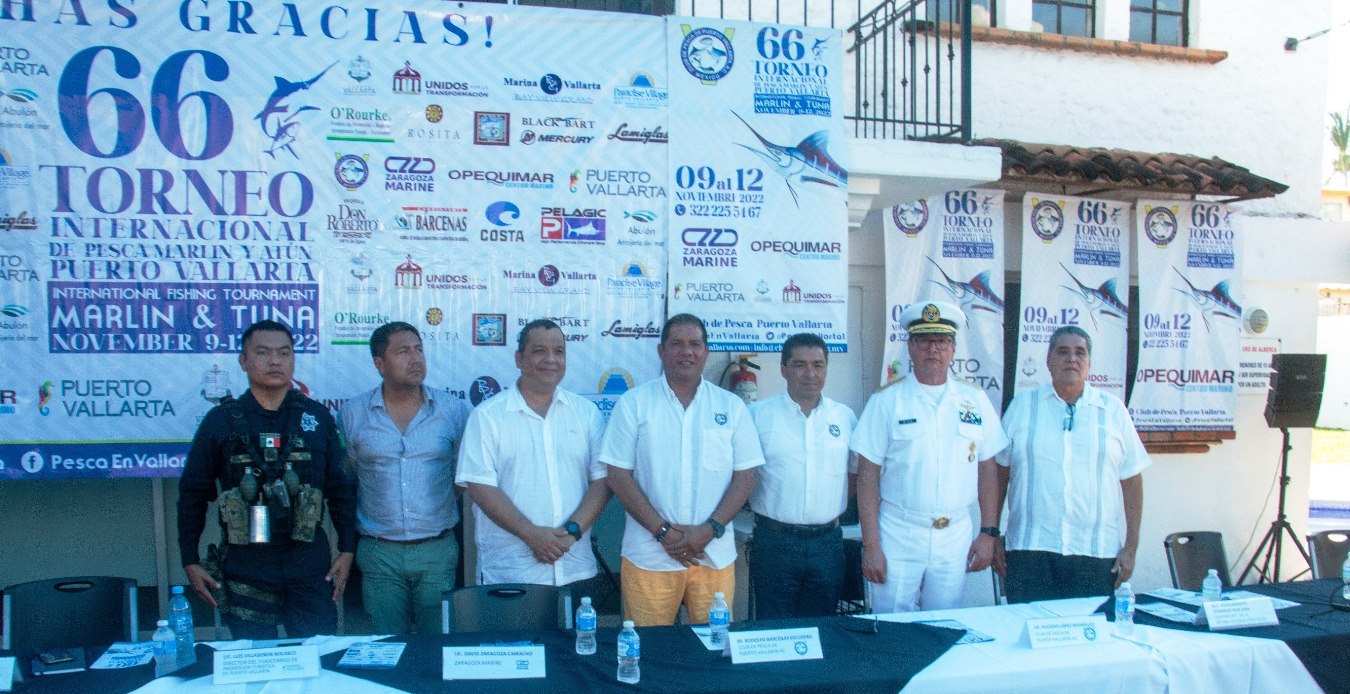 Presentan el 66º Torneo Internacional de Pesca de Puerto Vallarta -  Noticias AL